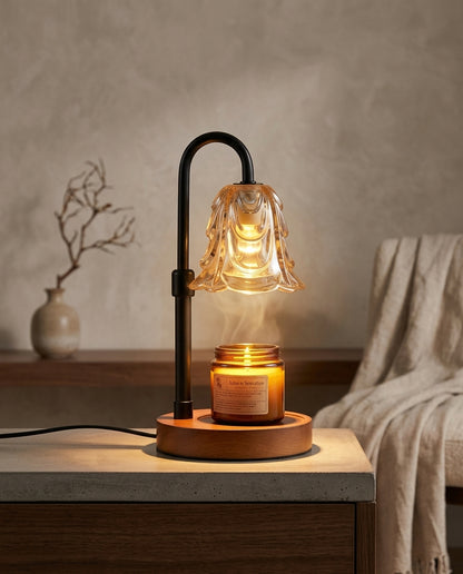 Glass Candle Warmer Lamp