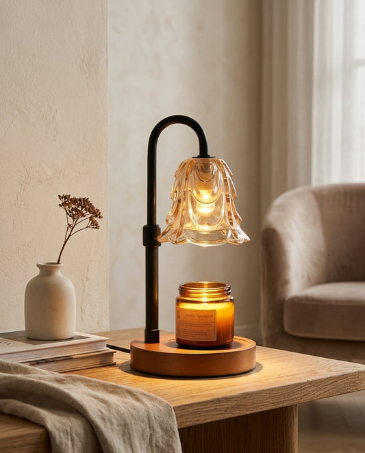 Glass Candle Warmer Lamp