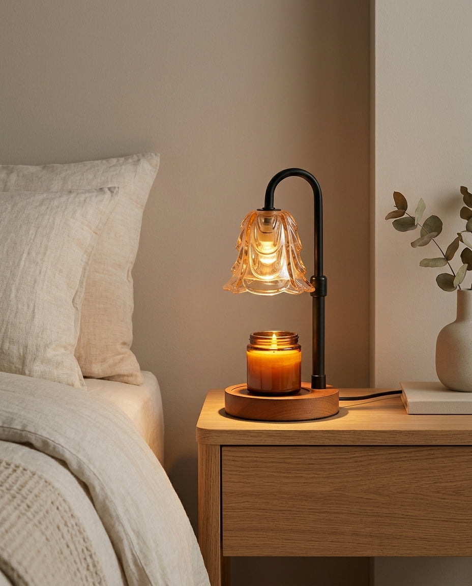 Glass Candle Warmer Lamp