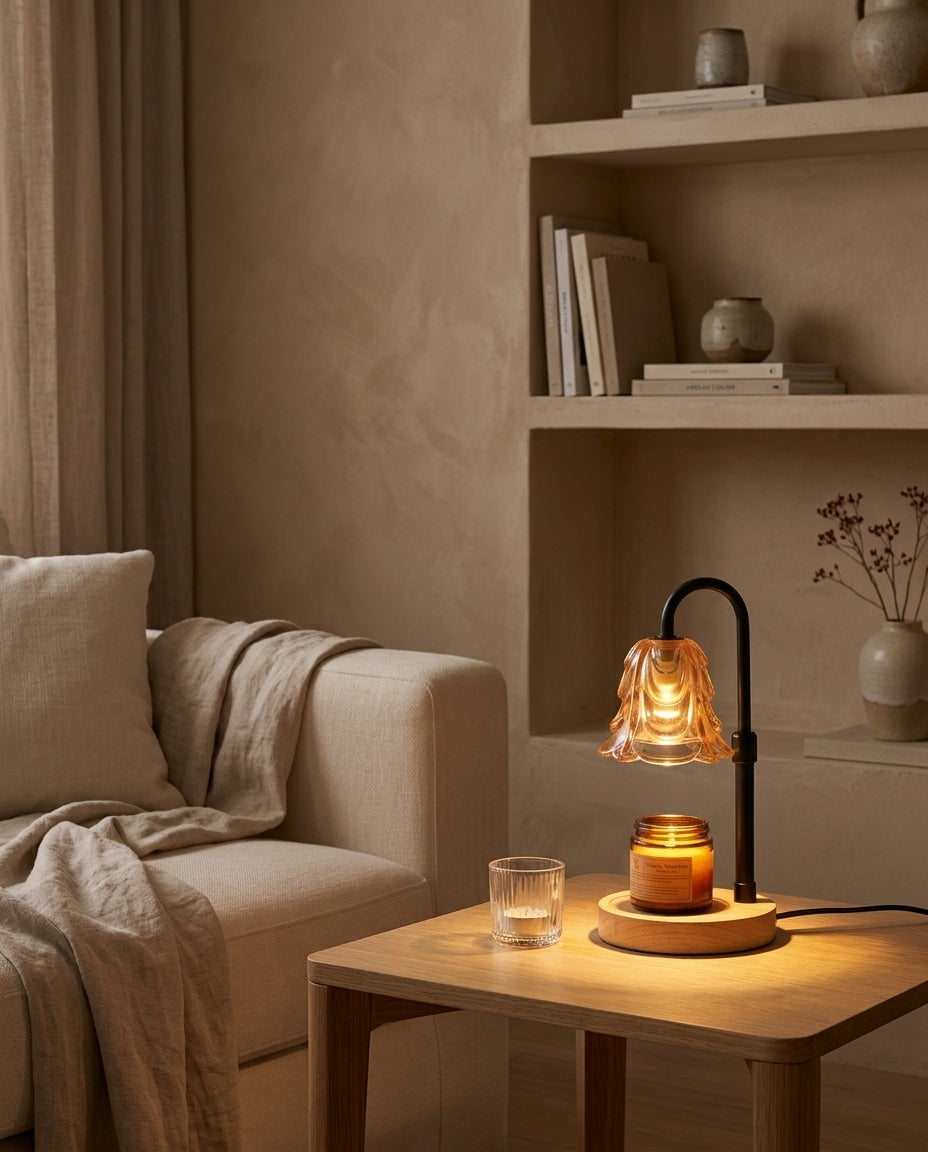 Glass Candle Warmer Lamp
