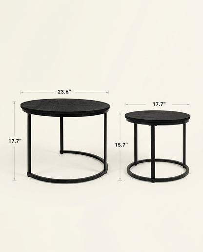 Nesting Coffee Tables, Set of 2